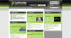 Desktop Screenshot of ladronka.cz