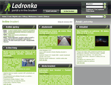 Tablet Screenshot of ladronka.cz